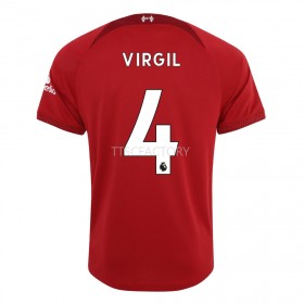 Maillot de Foot Liverpool Virgil 4 Domicile 2022-23